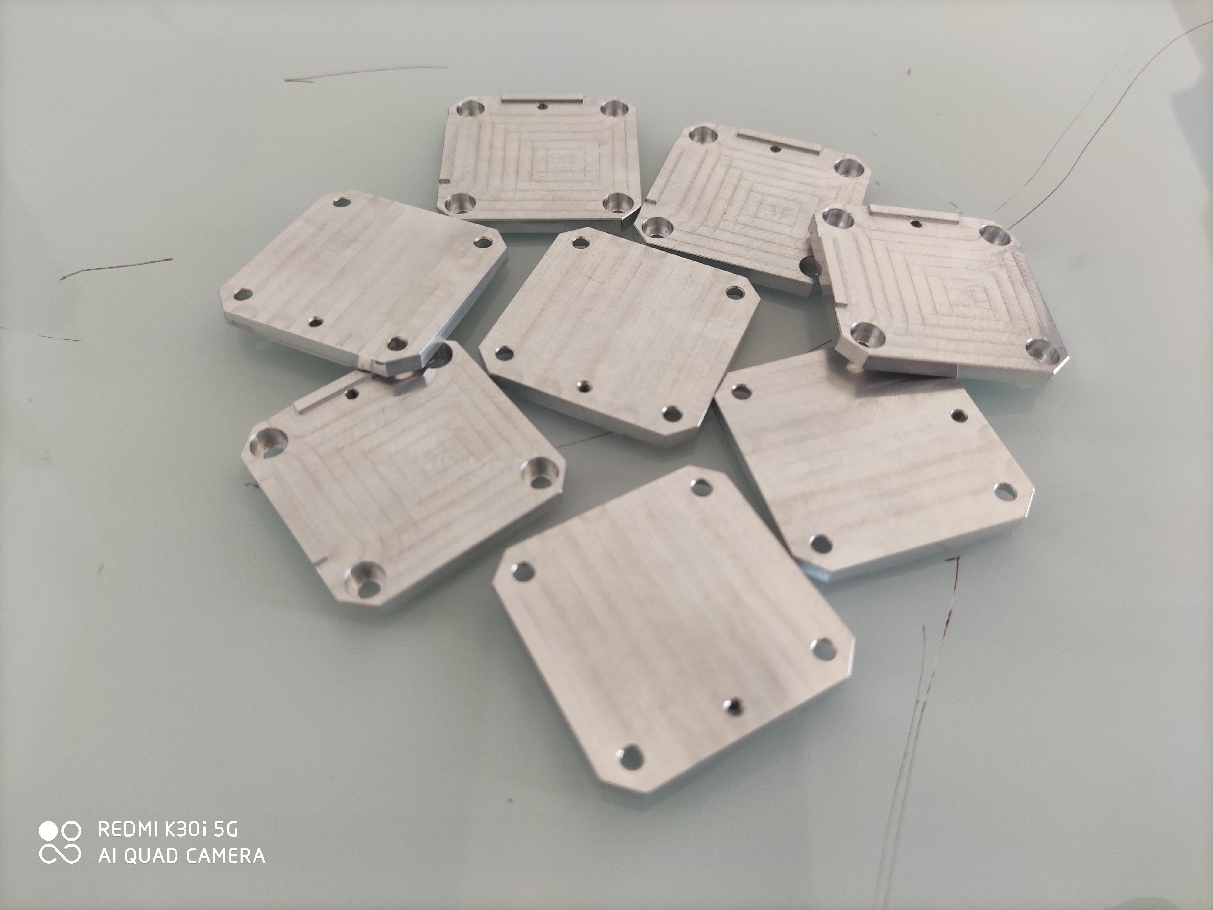 Deckel optical instrument components high quality aluminum 6082-T6 cnc machined part